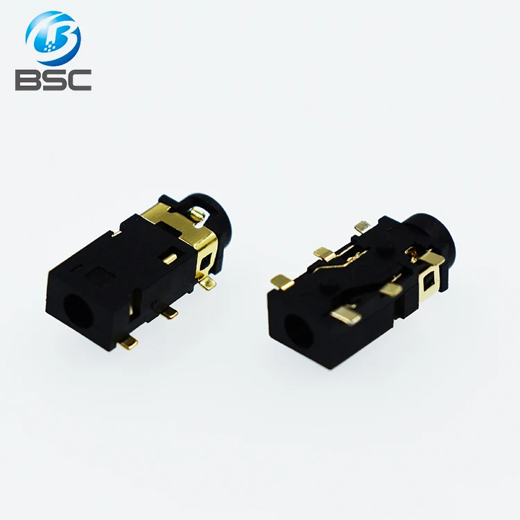 
Wholesale 6pin 2.5mm earPhone Jack SMT connector Made in China 