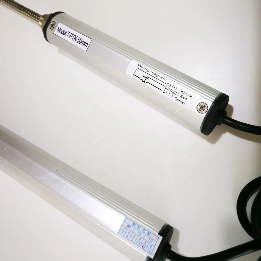 100mm mini self-recovery linear position displacement sensor Ivdt