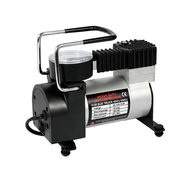 12V 100PSI portable car tire inflator pump for car bike motorcycle tyre