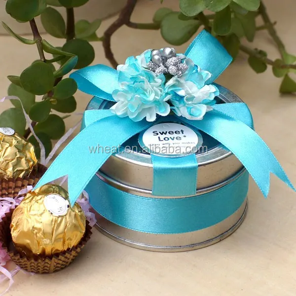 Popular More Colors Wedding Candy Box/Candy Tin Box/Candy Box