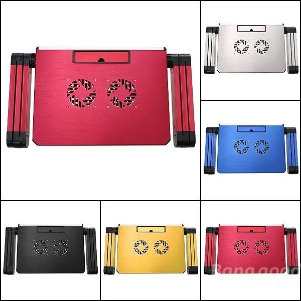 small lightweight portable aluminum  Recliner laptop table for bed/sofa