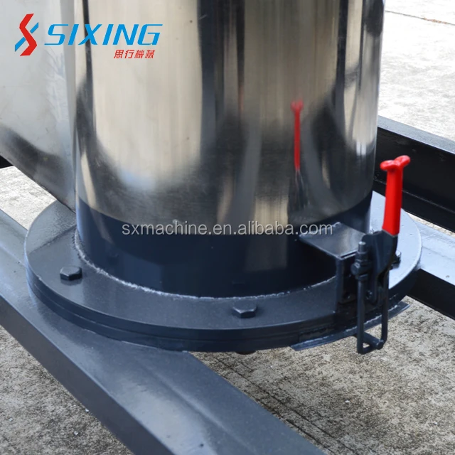 Power-saving type vertical type plastic pellets Material blender silo mixing machine