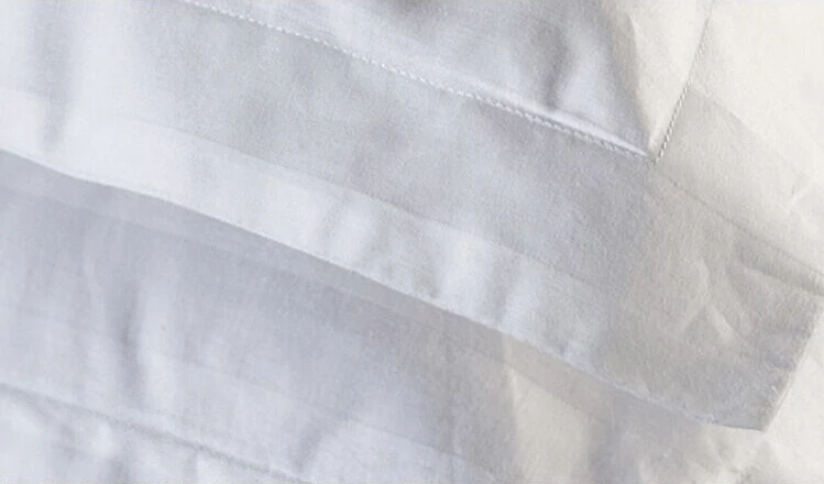 Cheap wholesaler hotel bed sleeping pillows polyester fabric microfiber pillow case