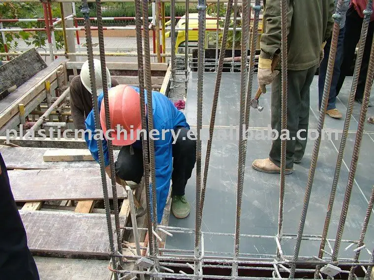 PE PP five layer construction formwork