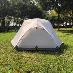 Blue Color Ultralight Trekking tent,Double Layer 2 Person Waterproof Camping Tent, CZX-302 MSR Hubba NX tent come with footprint