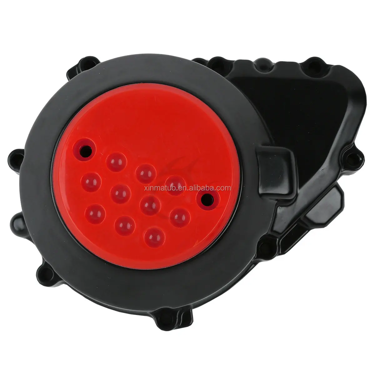 XF-2670-C Engine Stator Cover + Orange Clutch Cover For Kawasaki Z1000 2003-2006 04 05