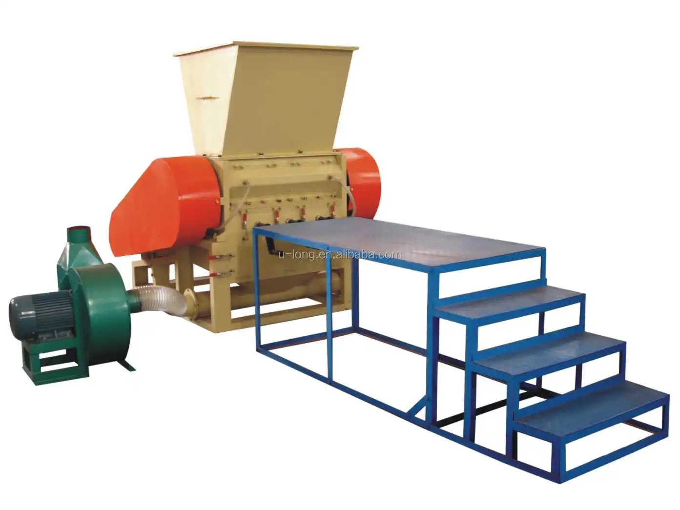 crushing scrap foam making machine for rebound foam