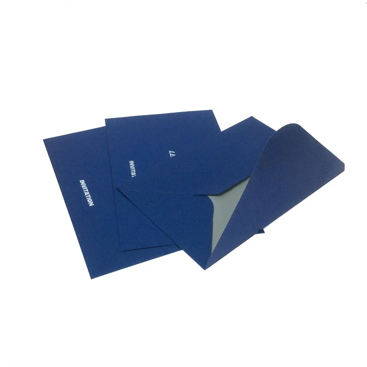 Бумажный конверт для подарочных карт с принтом на заказ