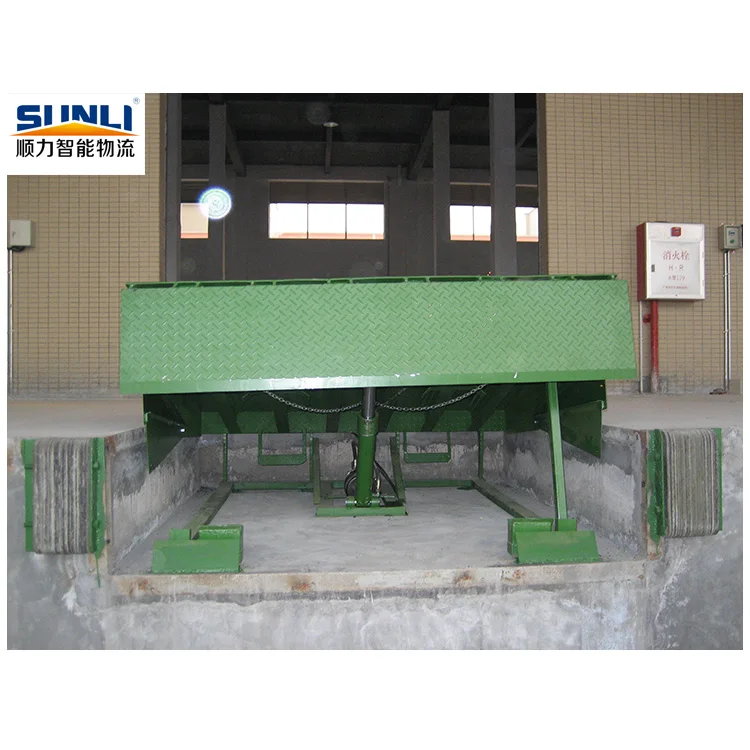 Дворовая рампа док-разровщик может поднять груз