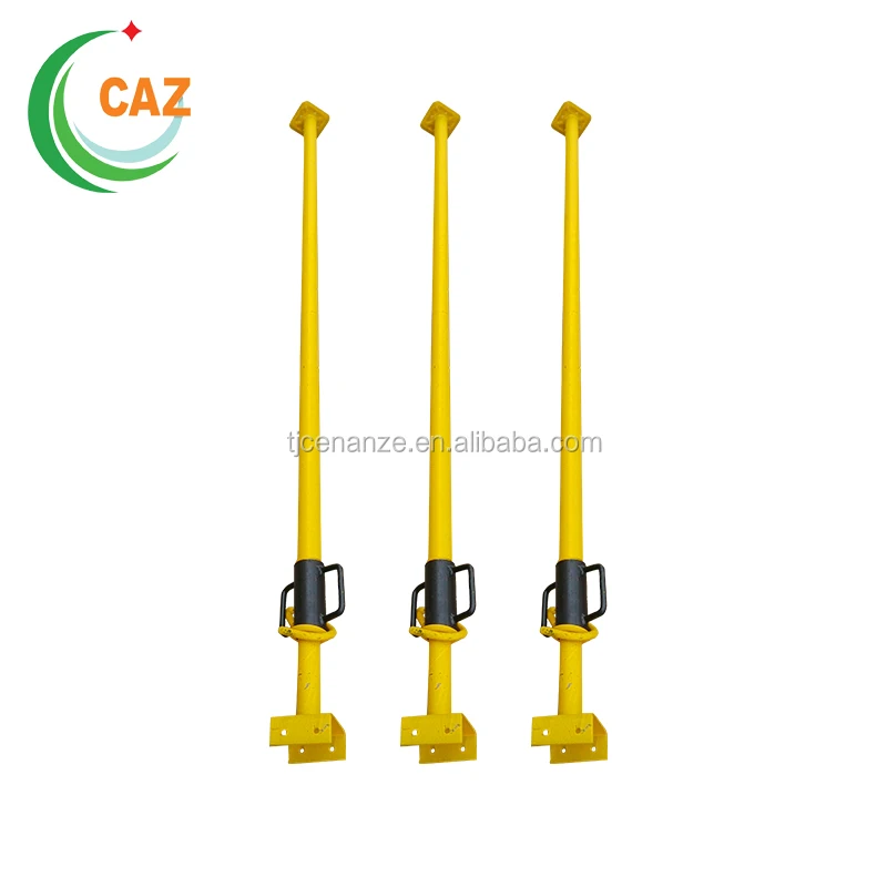 4meter steel prop expandable Q235 u head adjustable formwork steel prop jack