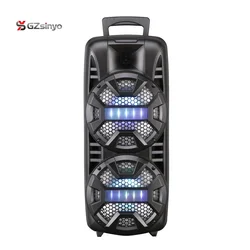 Wholesale 8 inch outdoor party trolley blue tooth subwoofer dj bass speaker