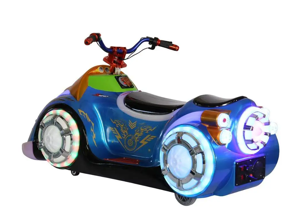 
Attractive Blue Electronic Kiddie Ride On Phantom Moto with Lights and Lovely Songs 