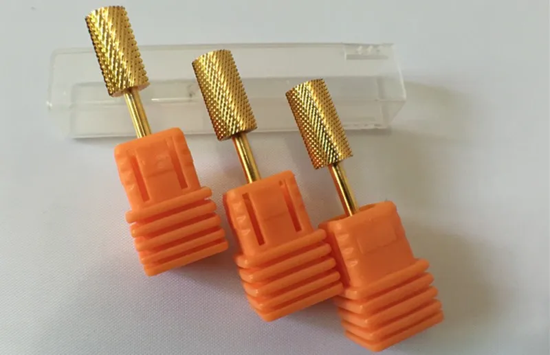 nail beauty equipment spare part for drill handpiece nail milling carbide drill bits