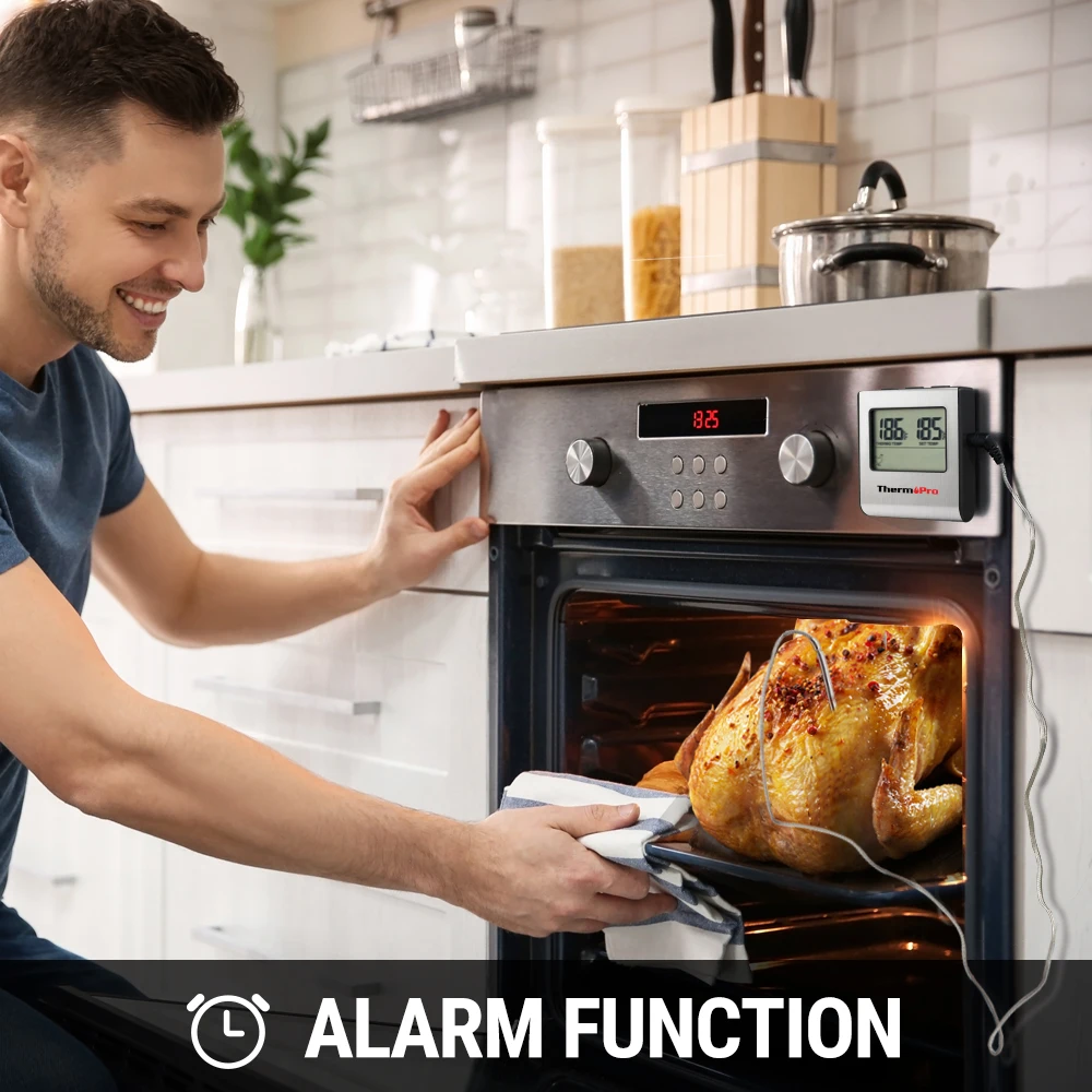 Thermopro TP16 Digital Instant Read BBQ Meat Thermometer with Cooking Thermometer Probe