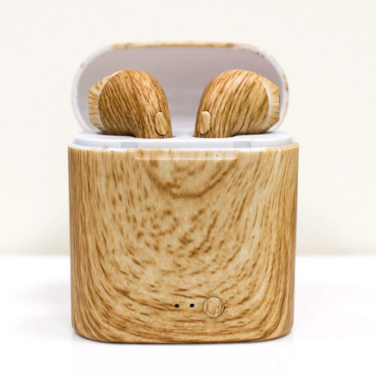 
China factory supply Camo i7s TWS Wireless earbuds camouflage color with charging case 