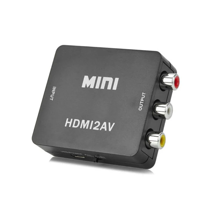 
Hot selling mini RCA CVBS AV to H DMI 720P 1080P Video AV TO H dmi Converter 