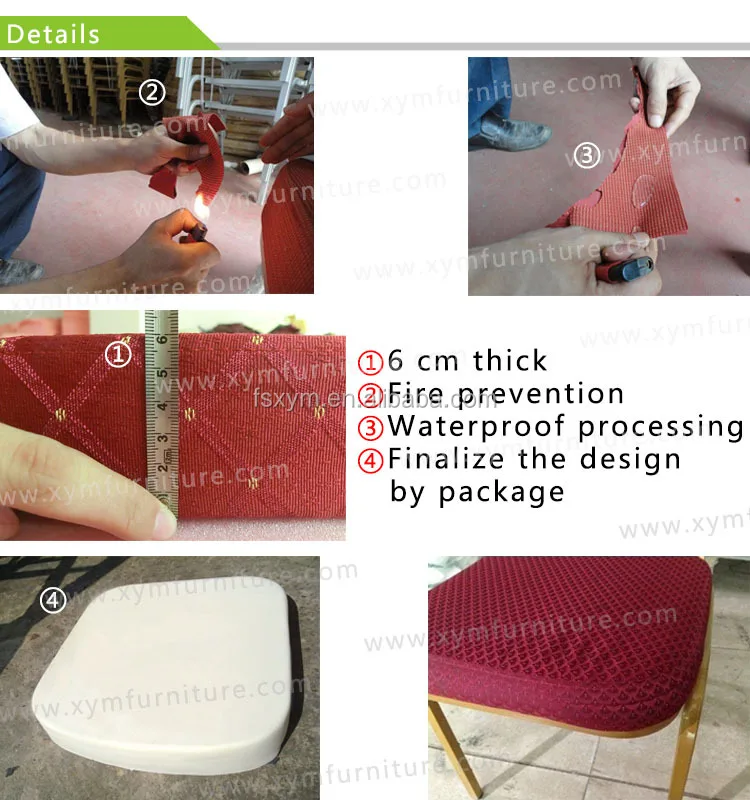 manufacturer offer cheaper stacking iron banquet chair