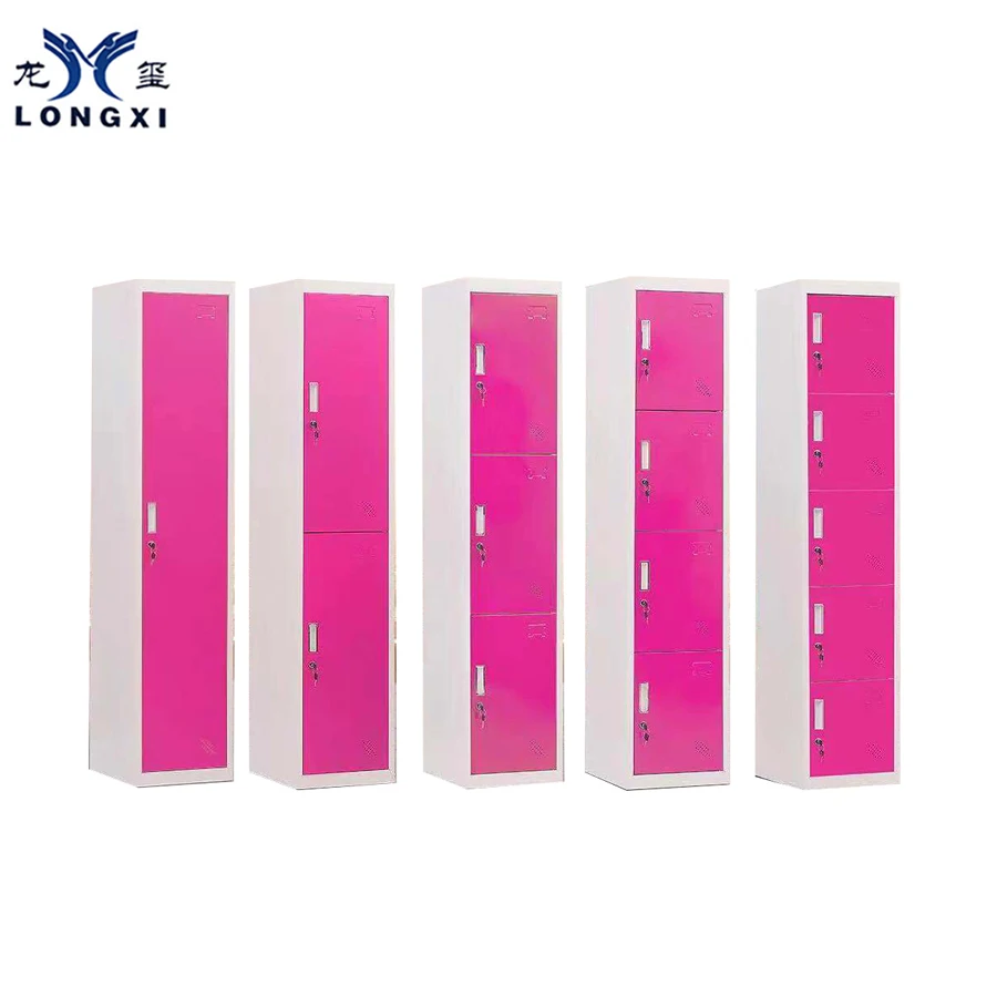 
K D structure 1 2 3 4 door storage clothes locker different color online design steel almirah 