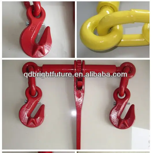 standard ratchet type load binder G80, European G80 chain binder, Chain Tightener Binder