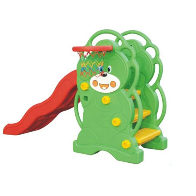 Best selling plastic funny baby playground indoor slide for kids