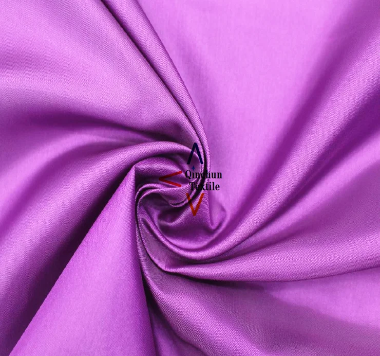 slim trilobal 100% poly taffeta lining fabric