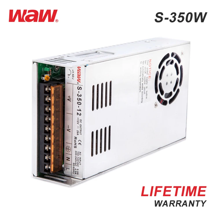5v 12v 24v 36v 48v  ac to dc led driver  S-350-48 switching power supply