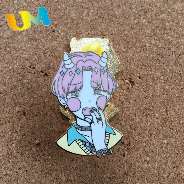 Kunshan factory custom hard enamel pins manufacture