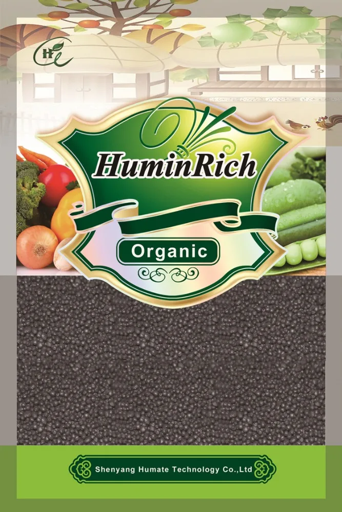 Huminrich Control Release Black Urea Humic Acid Organic Tomato Granular Mkp Fertilizers