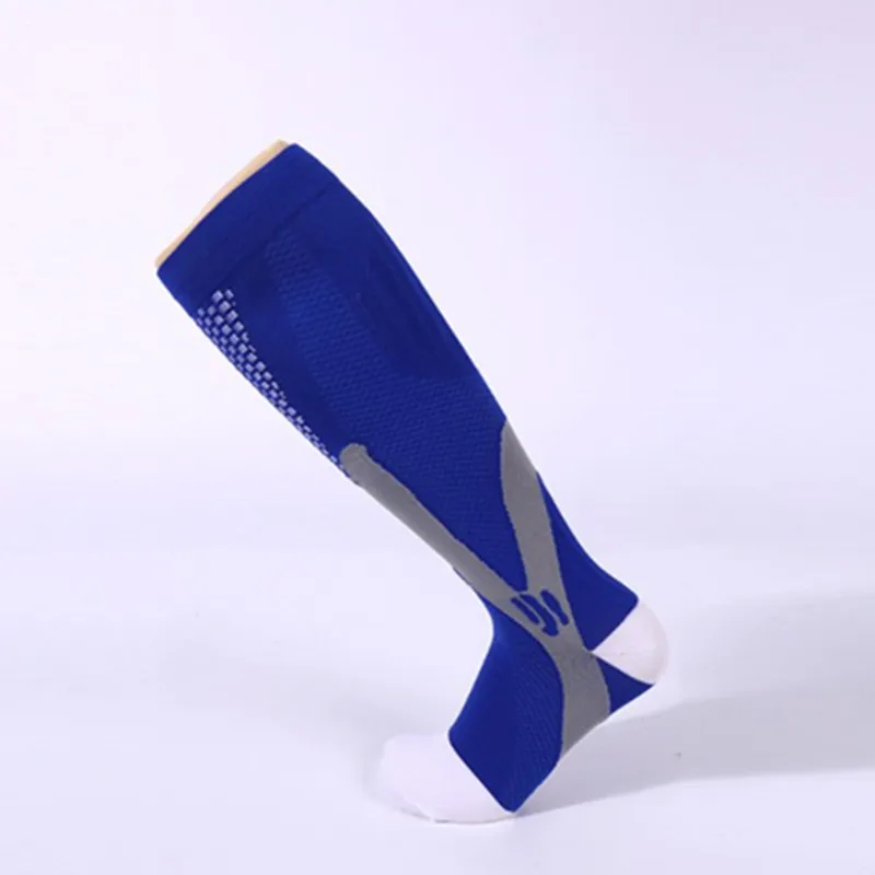 High Elastic Sports Men Women  20-30 mmHG Graduated Compression Comfortable Nylon Spandex Blend Compression Socks