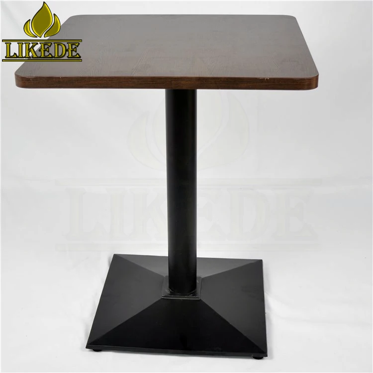 Black cast iron patio table legs marble granite table leg