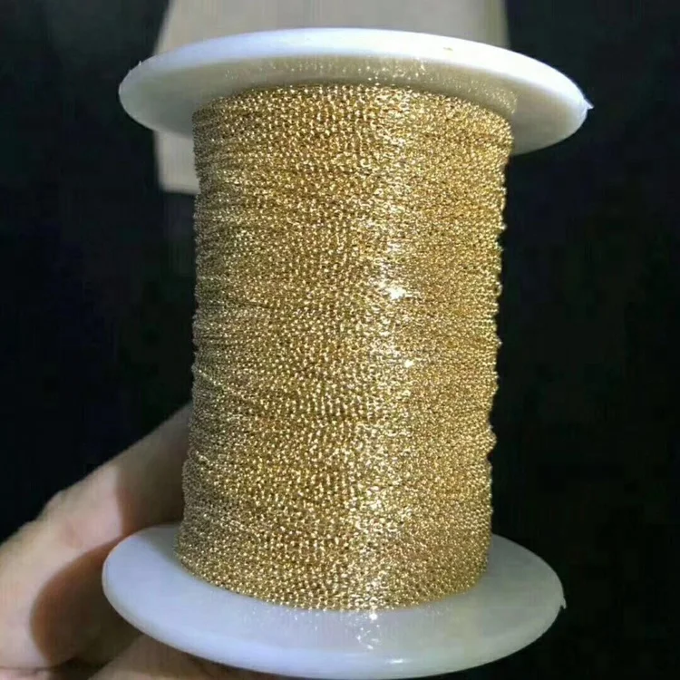 
Semi-Finished new pure 9k 10k 14k 18k platinum solid rose yellow white italian gold chain jewelry wholesale custom 