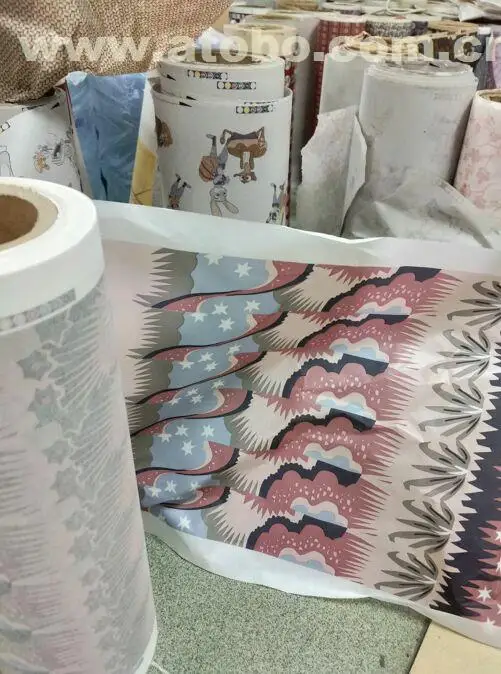 
100gsm/80gsm/90gsm/70gsm/60gsm/48gsm roll size instant dry digital sublimation heat transfer printing paper for textiles 