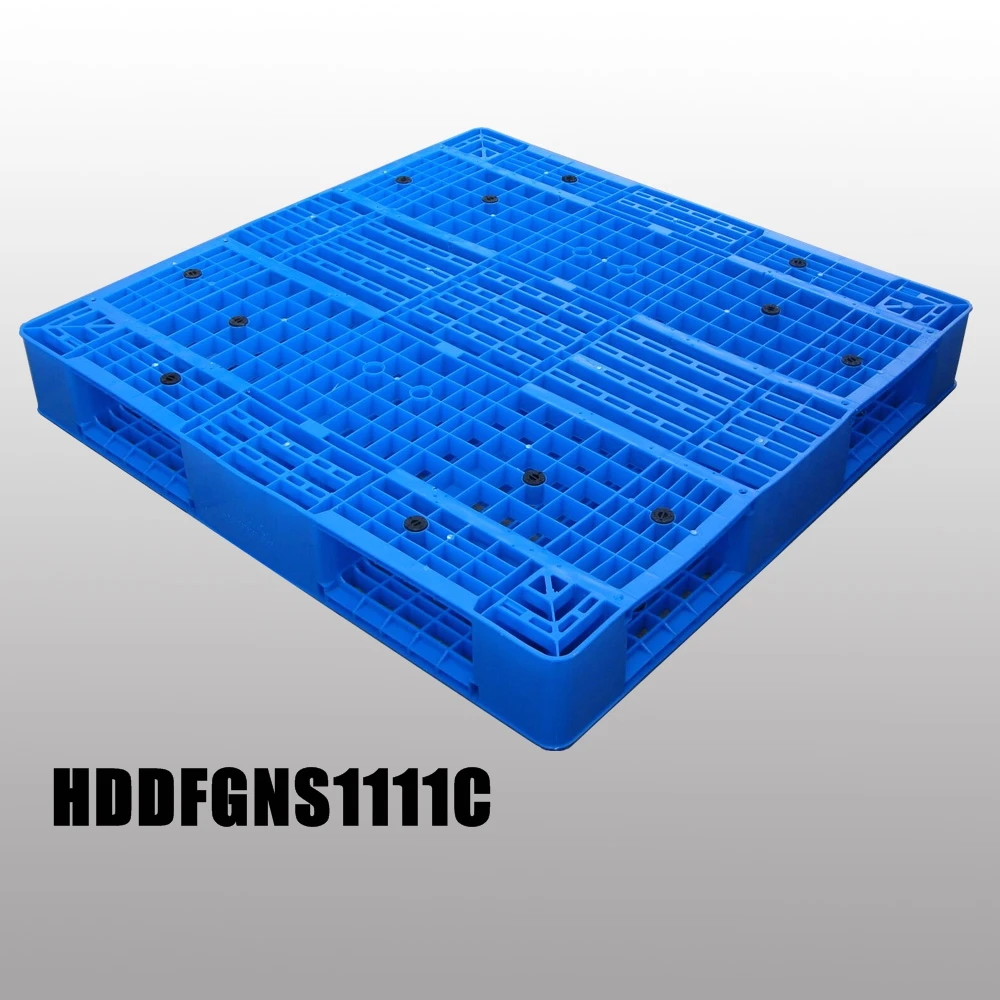 Light weight stacked open deck double face Heavy Load Capacity HDPE Floor Stacking Use plastic pallet
