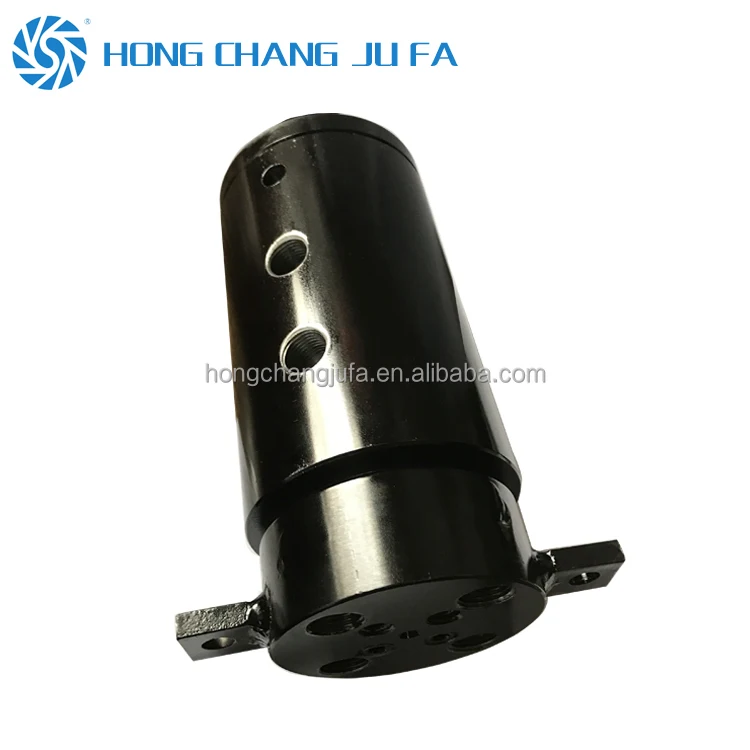2 to 12 ports Hydraulic part high pressure 250 bar rotary union rotatable pipe joint