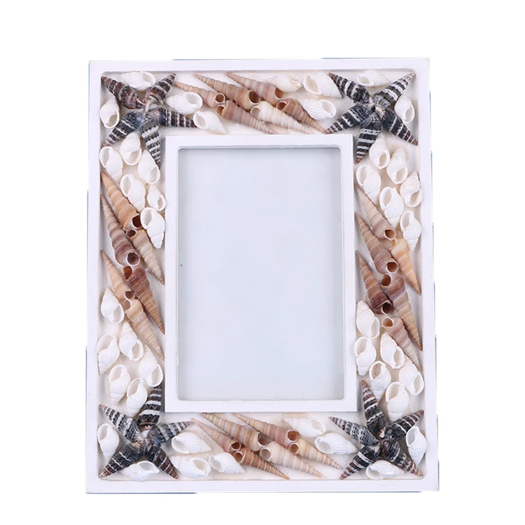 Decorative funny custom picture frame with various sea snail