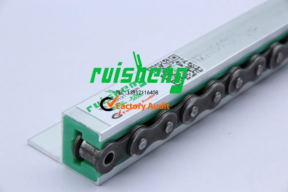 Завод пластмассовых изделий конвейер линейные направляющие рельс/UHMW-PE пластиковой направляющей