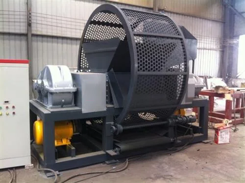 
Popular Car Tyre Crusher Car Tire Shredder Machine 