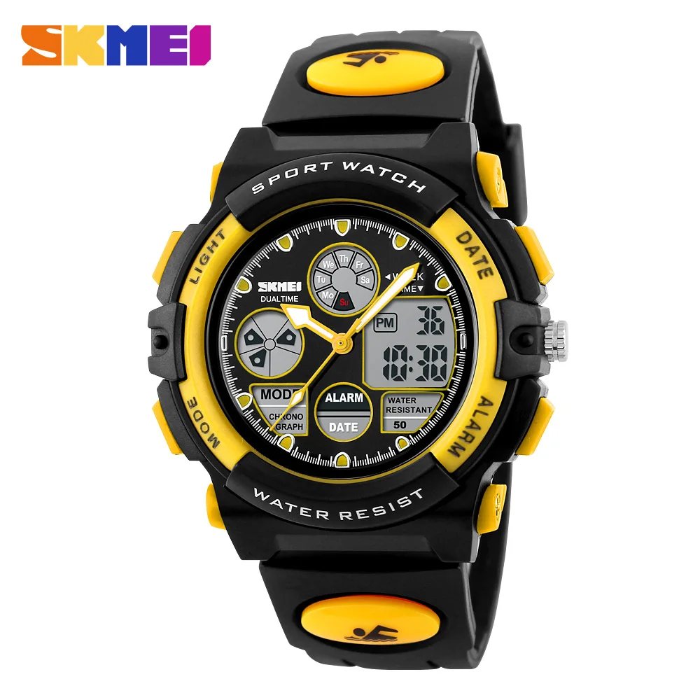 Skmei 1163 kid sport watch waterproof boy wristwatch black fashion custom logo