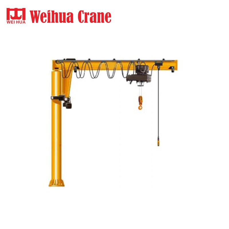 WEIHUA 1t 5ton cantilever swing arm unloading jib crane