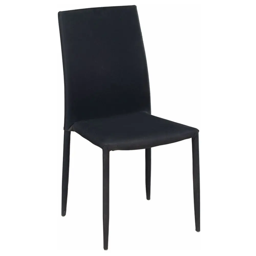 Modern Metal Leather Stacking Chairs for Restaurant DC7003