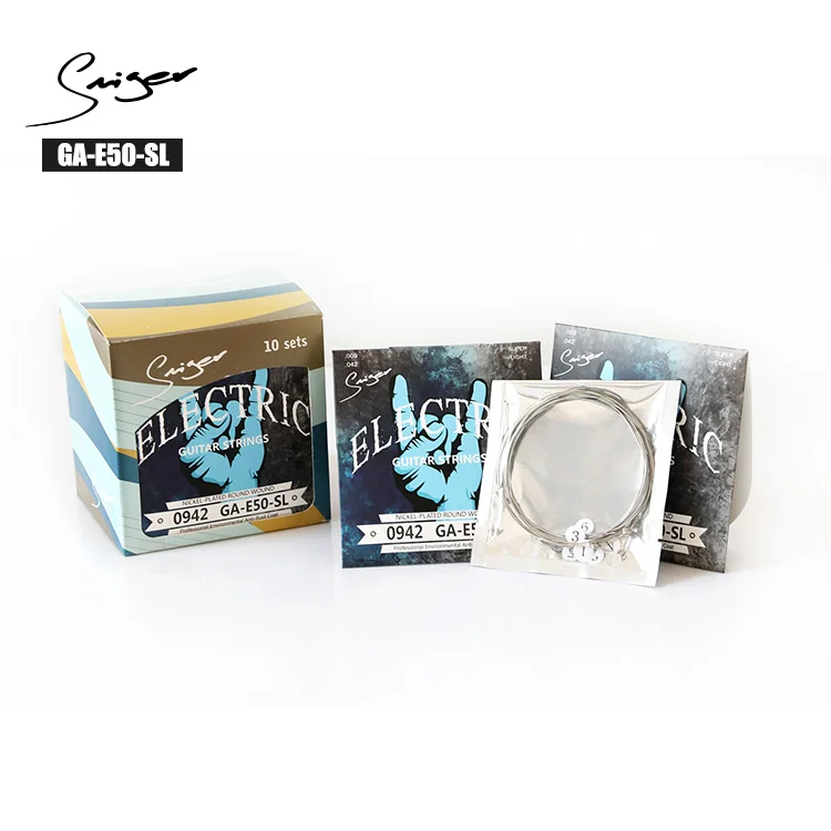 Manufacturer wholesale quality steel strings sets guitar electric 7 strings