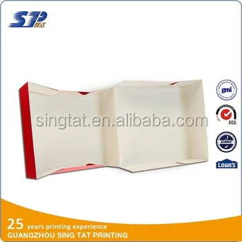 2016 Завод оптовая торговля упаковочной коробки дизайн