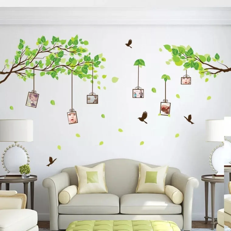 Grant Family Tree Wall Decal with Family Like Branches on a Tree Quote Wall Decal Tree Wall Sticker