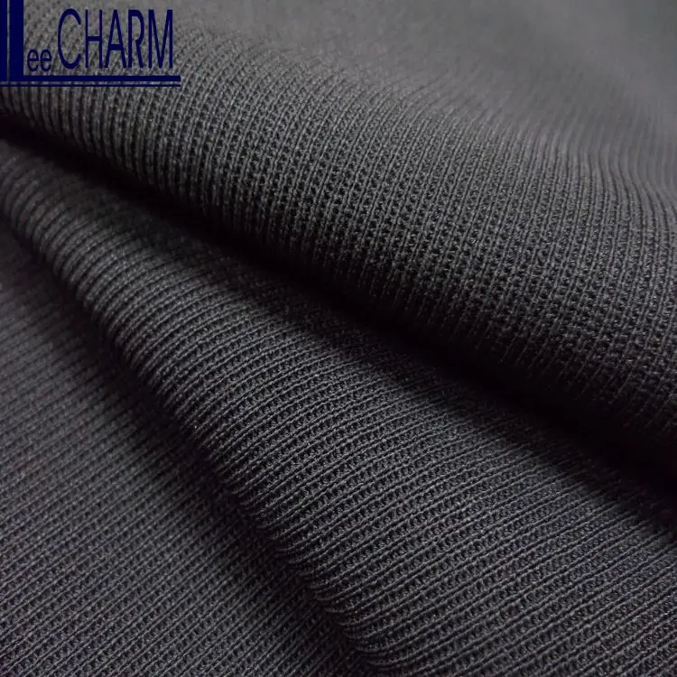 LCL134 Taiwan 100 Polyester Formal Black Dubai Burqa Nida Abaya Fabric