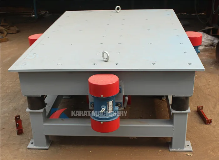 High quality electric vibrating table for concrete paver