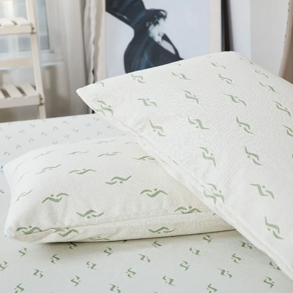 DIY logo Waterproof pillow protector bamboo Terry made in China