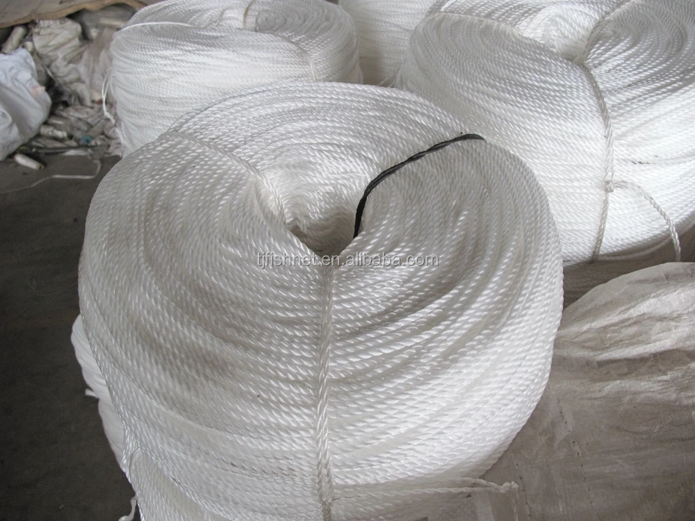 Nylon rope with steel wire core,fishing rope,fish rope