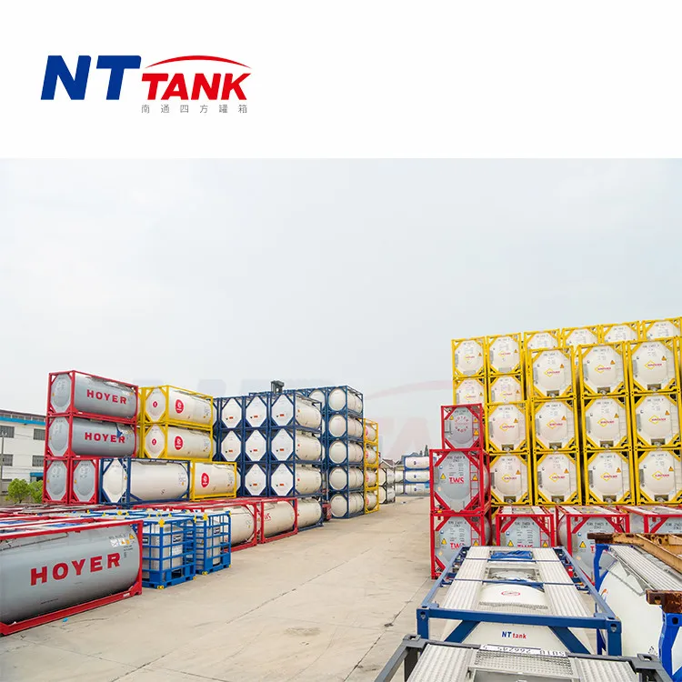 
vertical type portable diesel iso fuel widely used iso tank container 