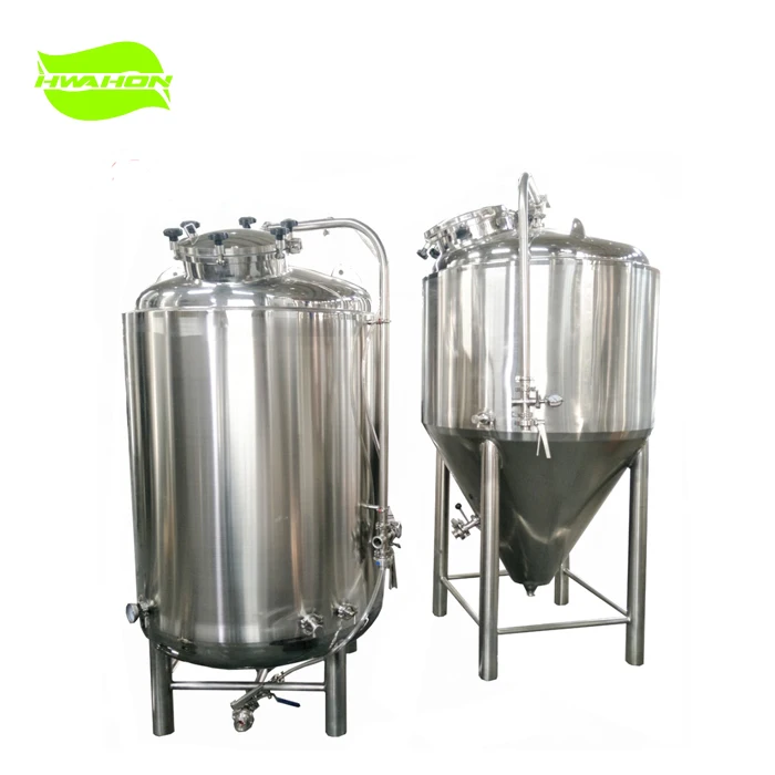 10 bbl jacketed brite tanks; 100% certified 304 stainless steel construction; sanitary surface; TIG Welded
