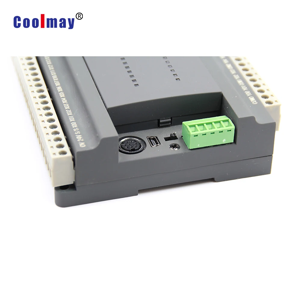 Интегрированный программный логический контроллер 48 ввода/вывода modbus tcp plc с портом ethernet
